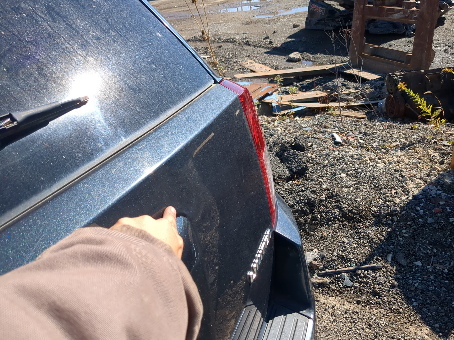 2014-2017 Jeep Compass Trunk/decklid/hatch/tailgate Oem - Oemusedautoparts1.com