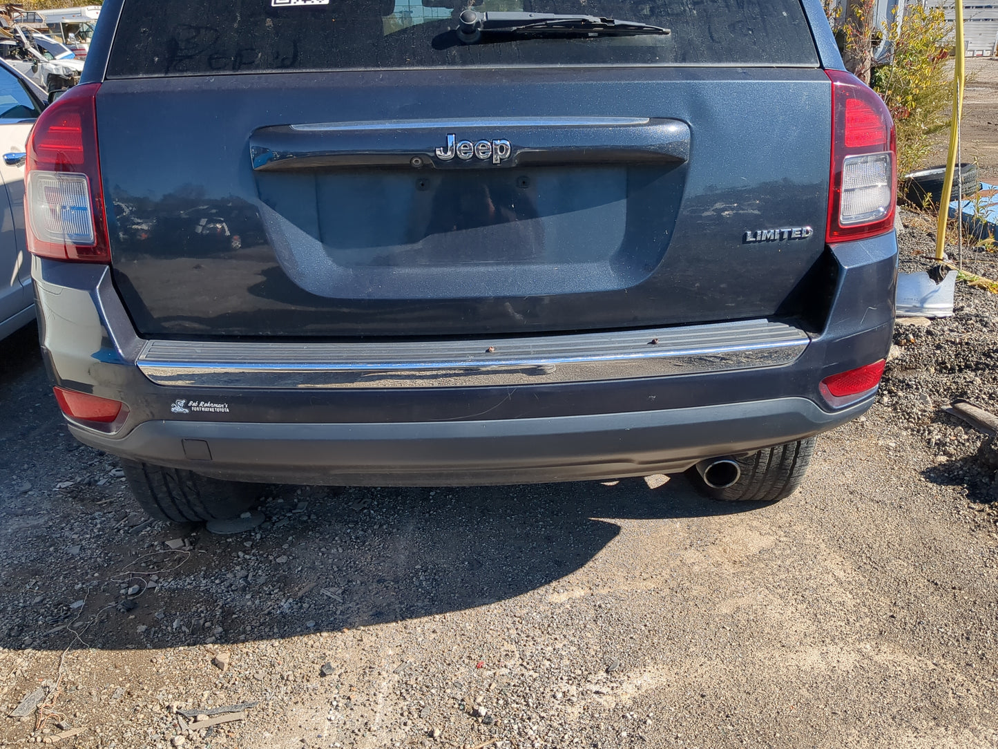 2015 Jeep Compass Rear Bumper Assembly Oem - Oemusedautoparts1.com
