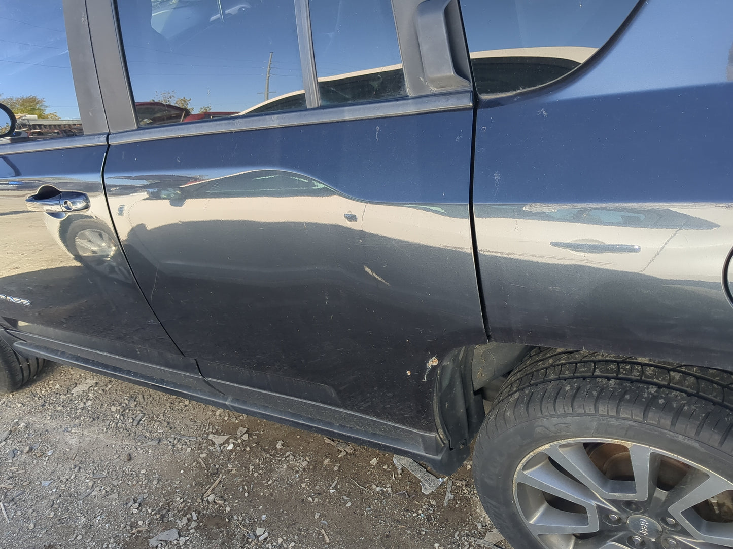 2011-2017 Jeep Compass Driver Rear Door Oem - Oemusedautoparts1.com