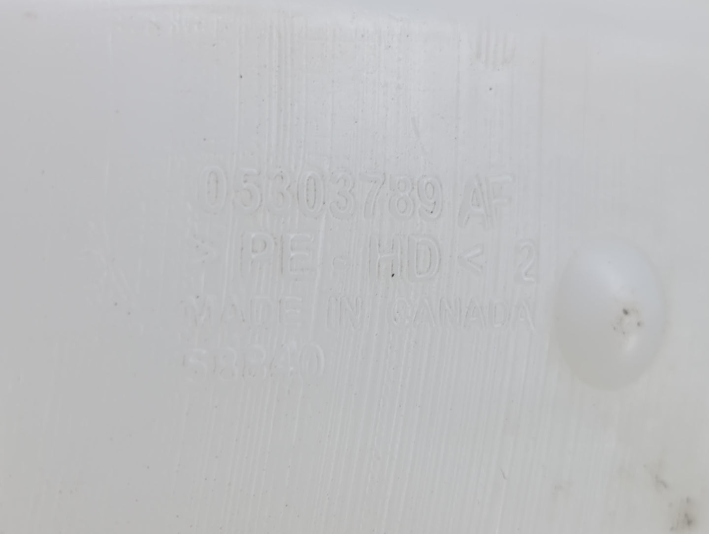Jeep Compass Windshield Washer Fluid Reservoir Bottle Oem - Oemusedautoparts1.com