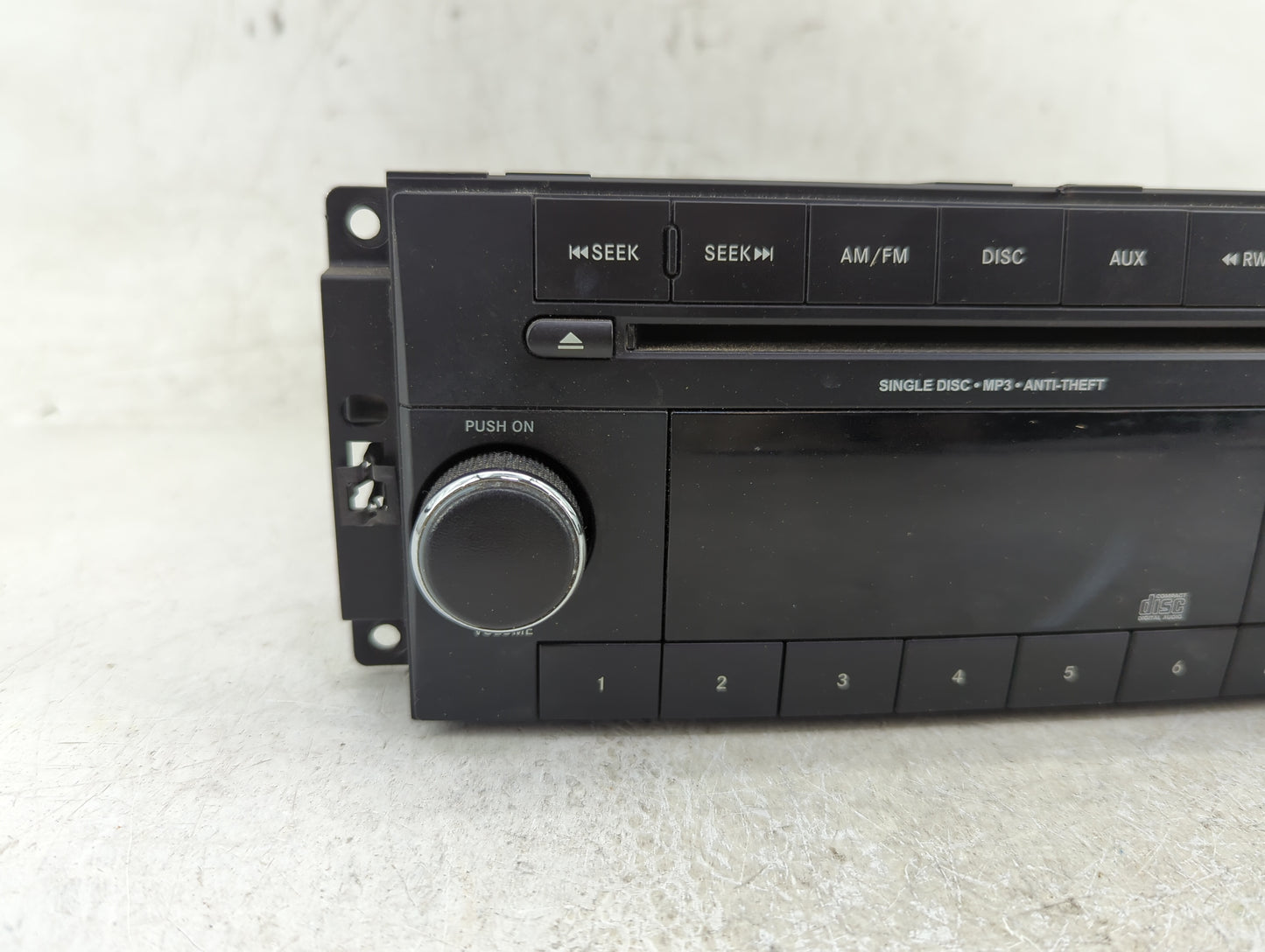 2012-2017 Jeep Compass Radio AM FM Cd Player Receiver Replacement P/N:P05091195AC Fits Fits 2012 2013 2014 2015 2016 2017 OE