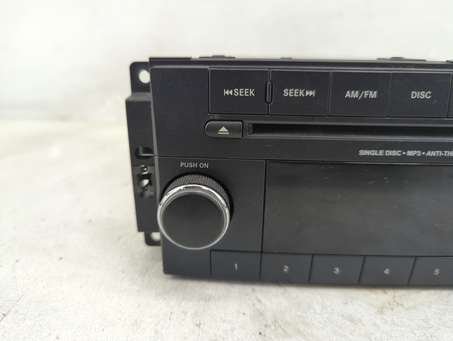 2012-2017 Jeep Compass Radio AM FM Cd Player Receiver Replacement P/N:P05091195AC Fits Fits 2012 2013 2014 2015 2016 2017 OE