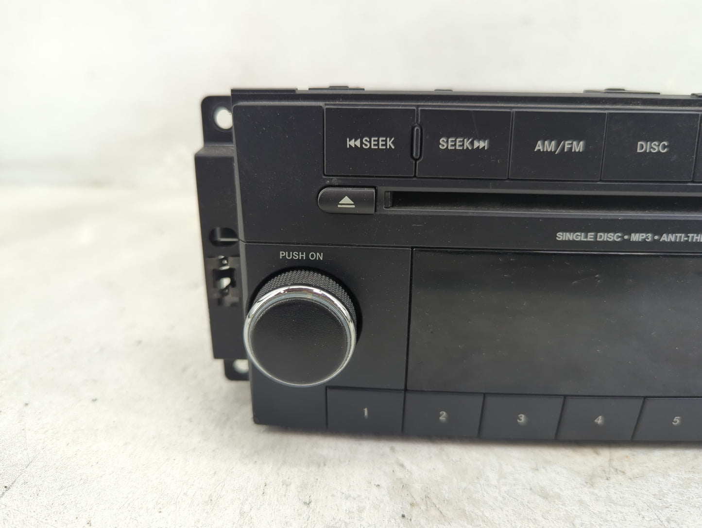 2012-2017 Jeep Compass Radio AM FM Cd Player Receiver Replacement P/N:P05091195AC Fits Fits 2012 2013 2014 2015 2016 2017 OE