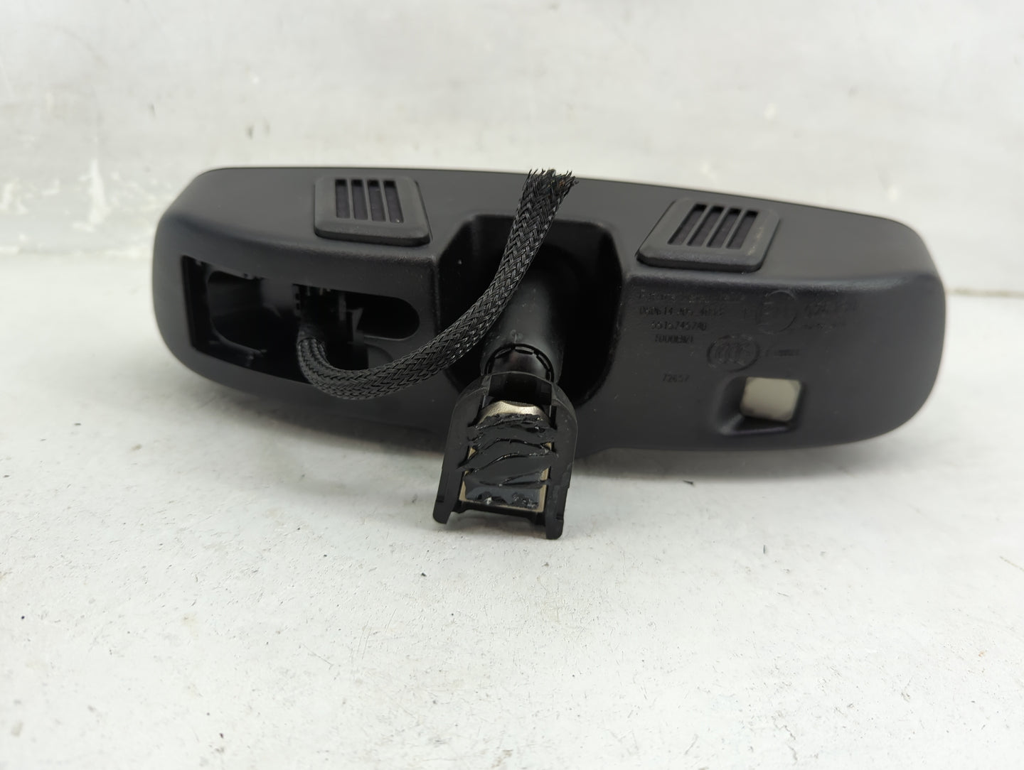 2015 Jeep Compass Interior Rear View Mirror Replacement OEM P/N:55157457AD Fits Fits 2010 2011 2012 2013 2014 2016 2017 OEM 