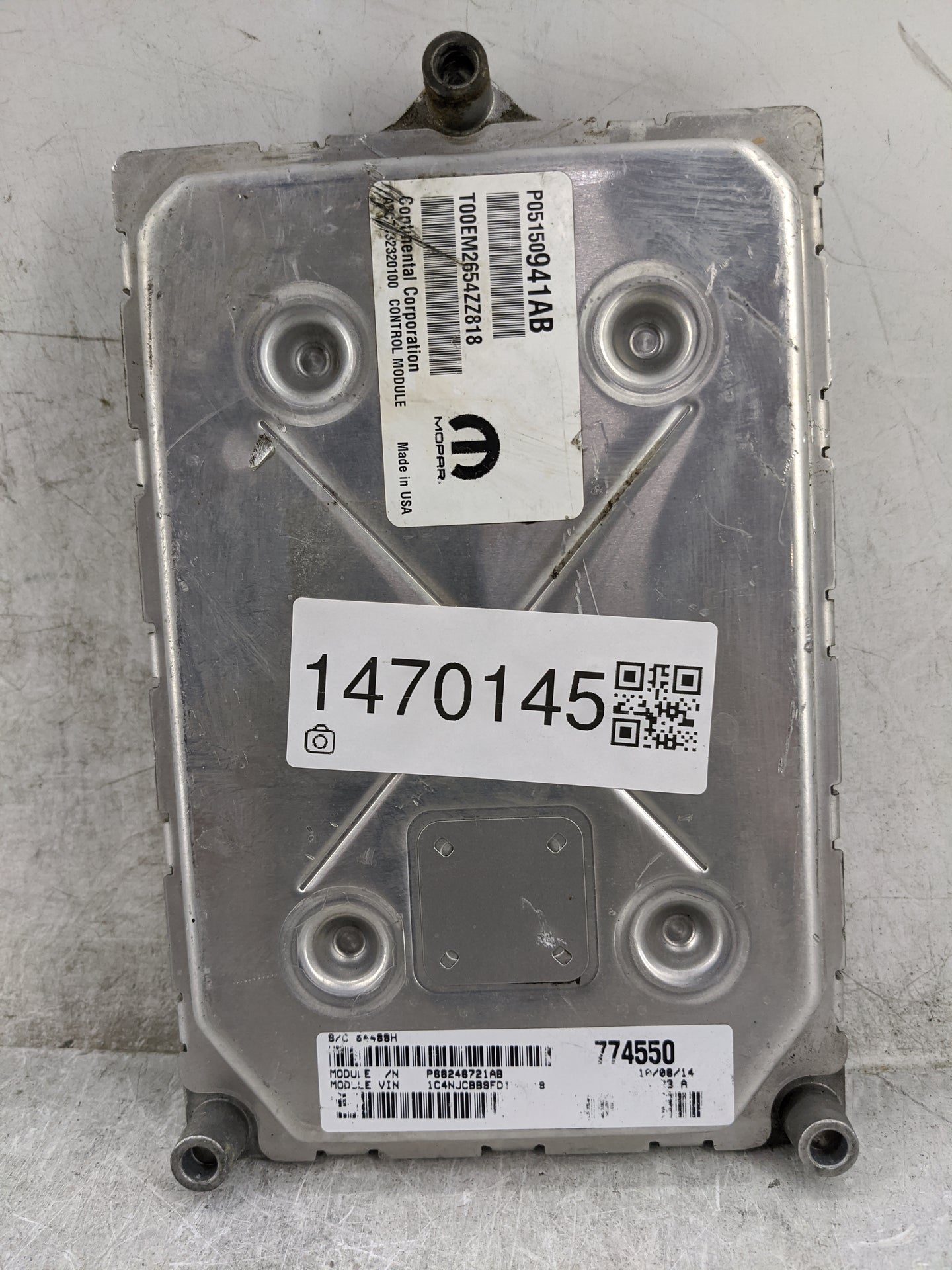 2013-2017 Jeep Compass PCM Engine Control Computer ECU ECM PCU OEM P/N:P05150941AB P68240721AB Fits Fits 2013 2014 2015 2016