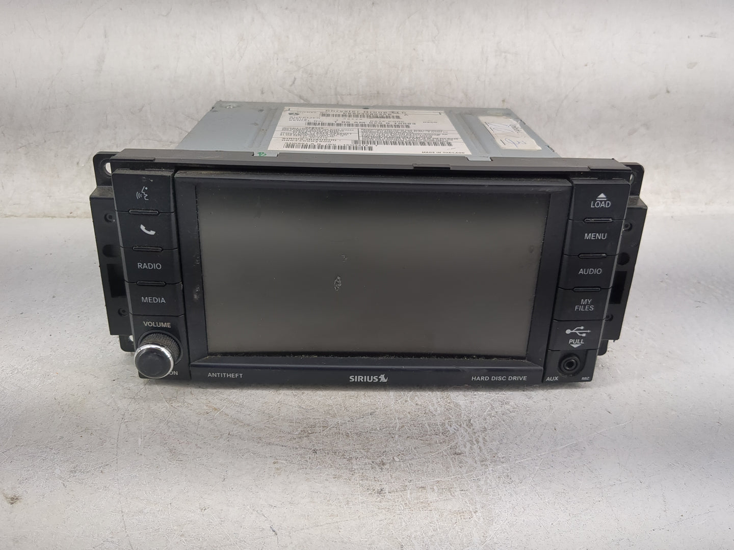 2015 Jeep Compass Radio AM FM Cd Player Receiver Replacement P/N:P68245853AB Fits Fits 2010 2011 2012 2013 2014 2016 2017 OE