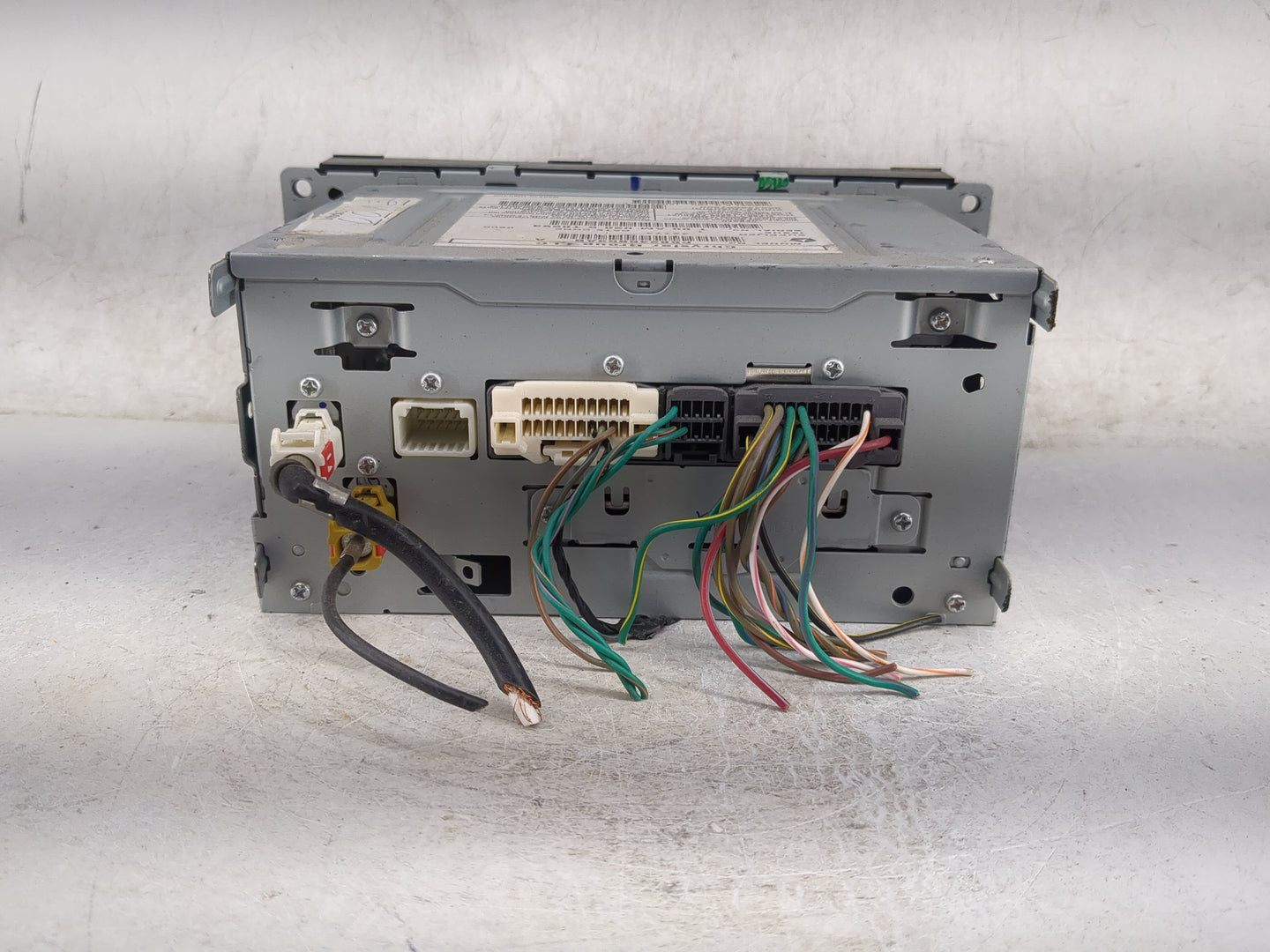 2015 Jeep Compass Radio AM FM Cd Player Receiver Replacement P/N:P68245853AB Fits Fits 2010 2011 2012 2013 2014 2016 2017 OE