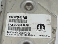 2013-2017 Jeep Compass PCM Engine Control Computer ECU ECM PCU OEM P/N:P05150941AB T00EM0835ASAPU Fits OEM Used Auto Parts -
