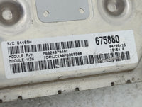 2013-2017 Jeep Compass PCM Engine Control Computer ECU ECM PCU OEM P/N:P05150941AB T00EM0835ASAPU Fits OEM Used Auto Parts -