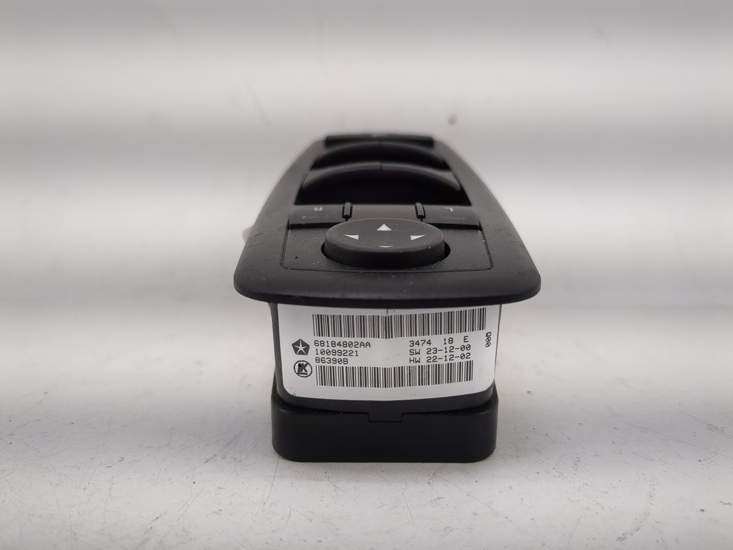 2014-2015 Jeep Grand Cherokee Master Power Window Switch Replacement Driver Side Left P/N:68184802AA Fits Fits 2014 2015 OEM