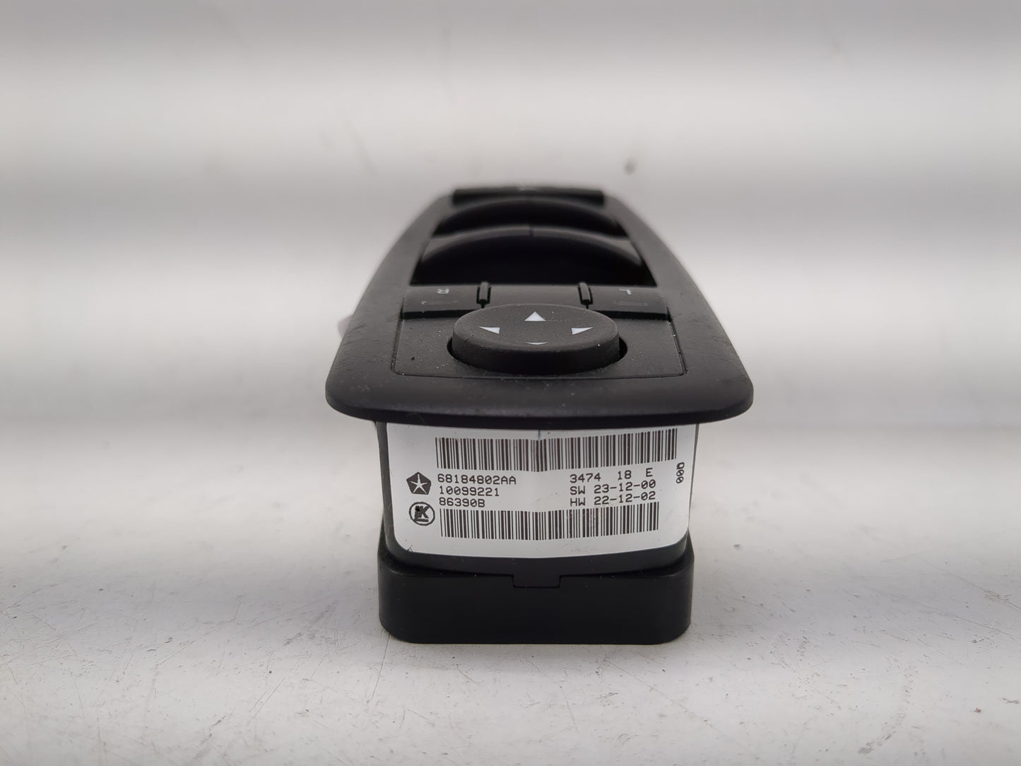 2014-2015 Jeep Grand Cherokee Master Power Window Switch Replacement Driver Side Left P/N:68184802AA Fits Fits 2014 2015 OEM