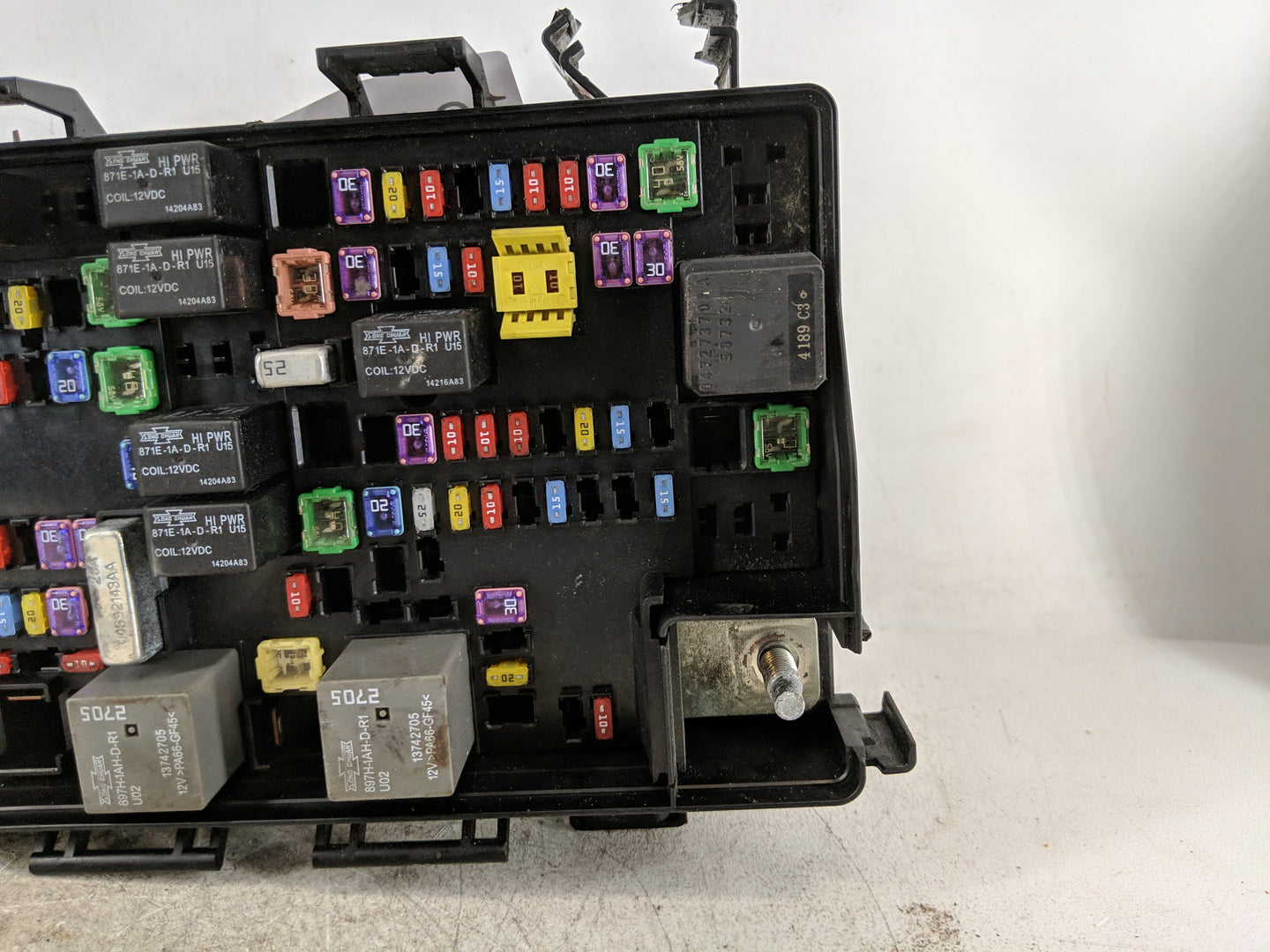 2015 Jeep Grand Cherokee Fusebox Fuse Box Panel Relay Module P/N:P68242800AC A Fits OEM Used Auto Parts - Oemusedautoparts1.