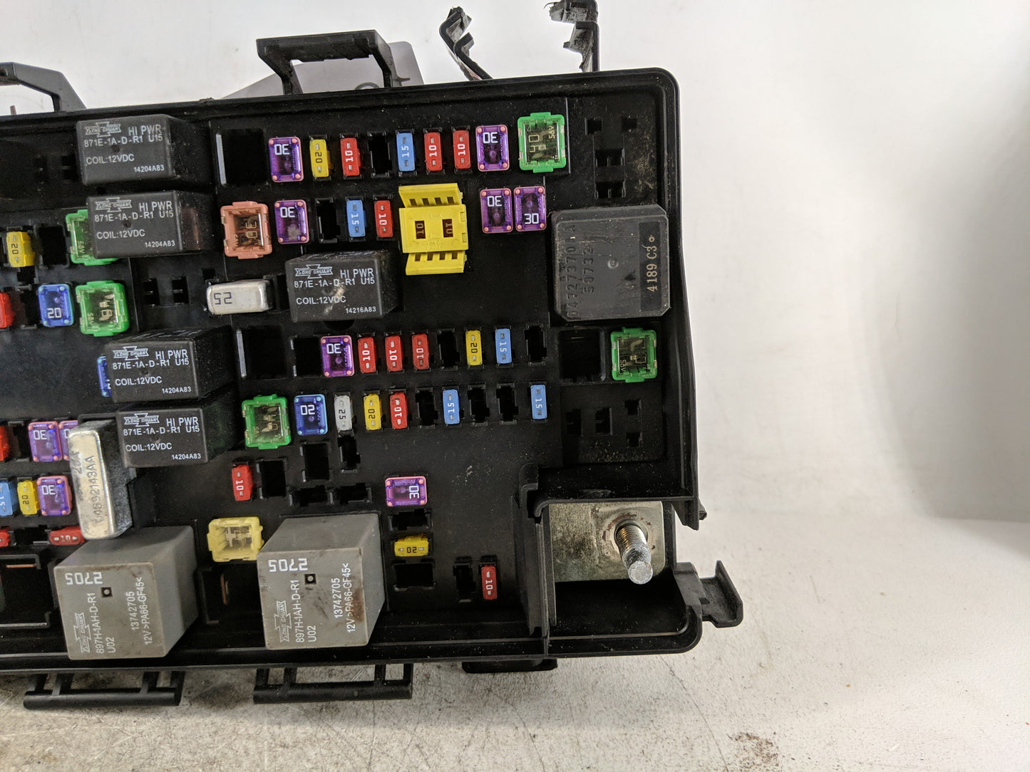 2015 Jeep Grand Cherokee Fusebox Fuse Box Panel Relay Module P/N:P68242800AC A Fits OEM Used Auto Parts - Oemusedautoparts1.