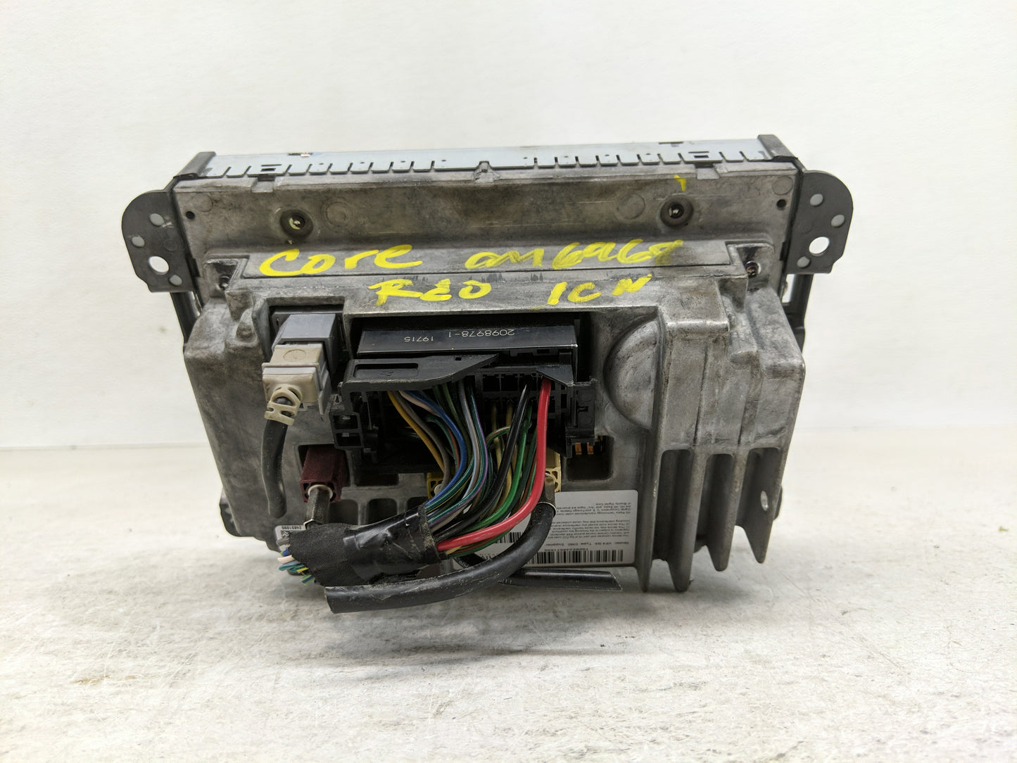 2015 Jeep Grand Cherokee Radio AM FM Cd Player Receiver Replacement P/N:6434C-BE2801 Fits OEM Used Auto Parts - Oemusedautop