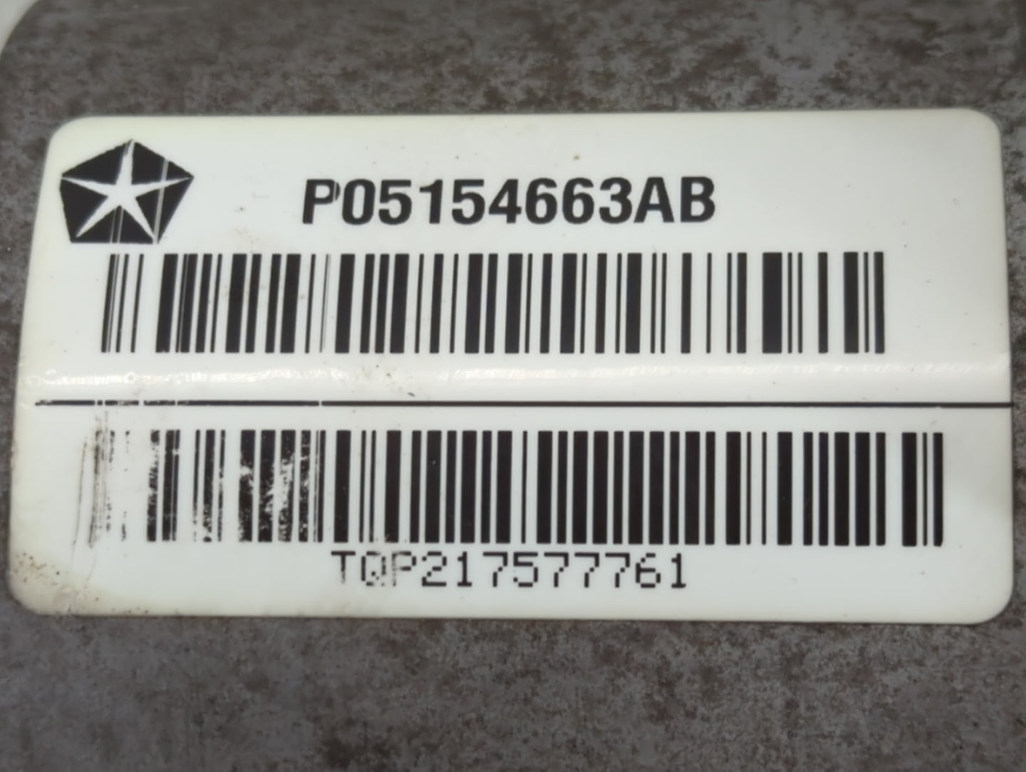 2015 Jeep Grand Cherokee ABS Pump Control Module Replacement P/N:P05154663AB Fits OEM Used Auto Parts - Oemusedautoparts1.co