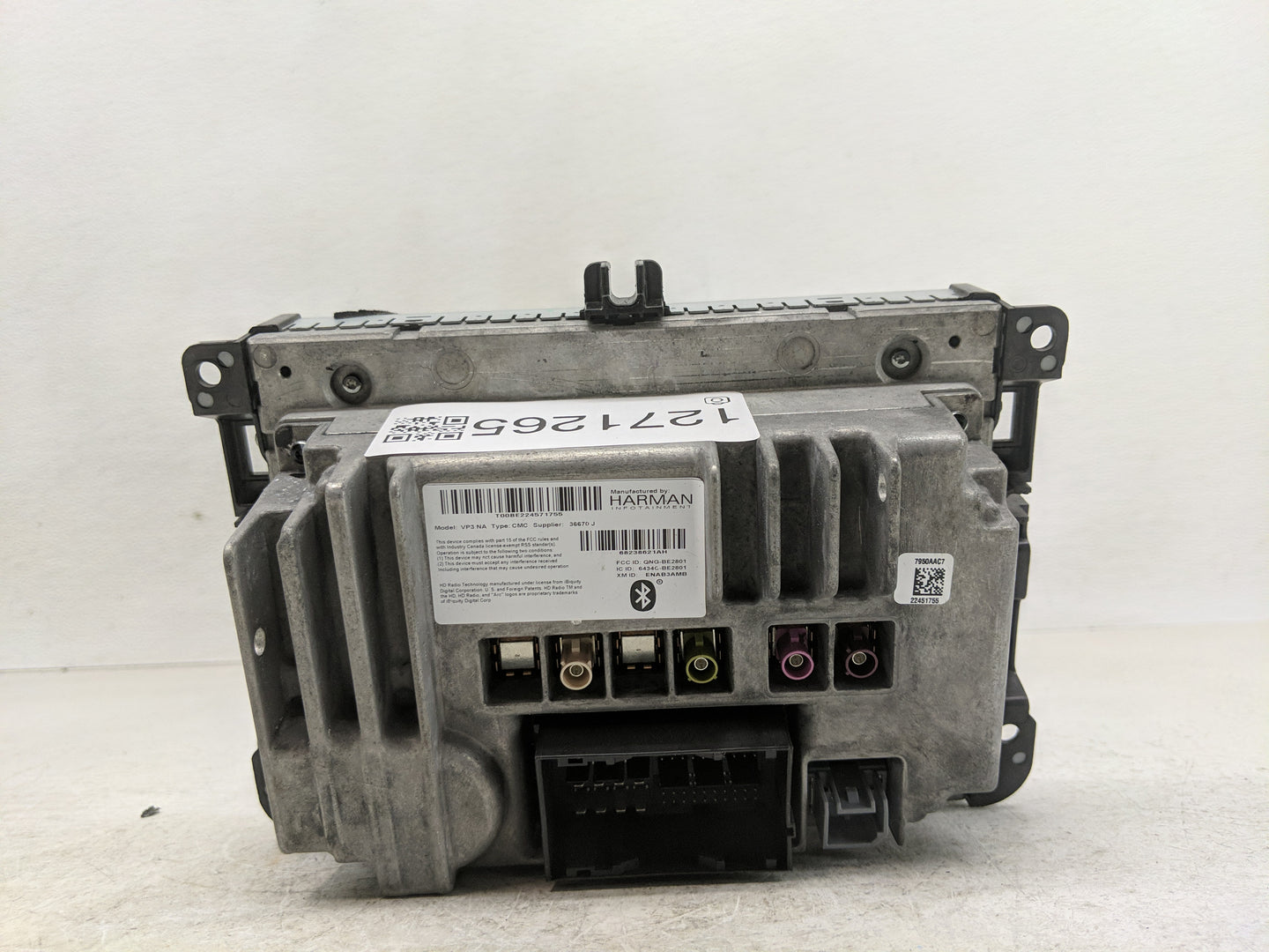 2015 Jeep Grand Cherokee Radio AM FM Cd Player Receiver Replacement Fits OEM Used Auto Parts - Oemusedautoparts1.com