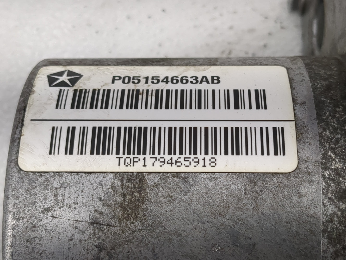 2015 Jeep Grand Cherokee PCM Engine Control Computer ECU ECM PCU OEM P/N:P05154663AB Fits OEM Used Auto Parts - Oemusedautop