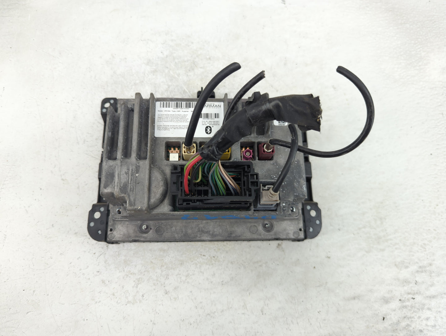 2015 Jeep Grand Cherokee Radio AM FM Cd Player Receiver Replacement P/N:6434C-BE2801 Fits OEM Used Auto Parts - Oemusedautop