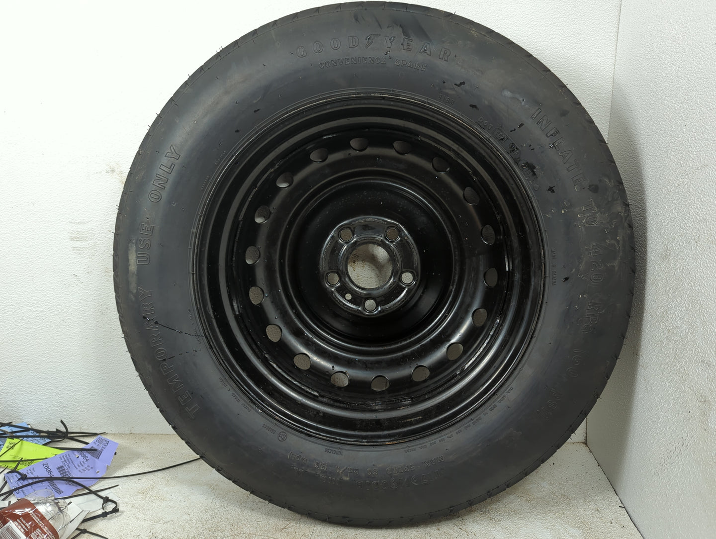 2014-2016 Jeep Grand Cherokee Spare Donut Tire Wheel Rim Oem - Oemusedautoparts1.com