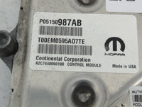 2015 Jeep Grand Cherokee PCM Engine Control Computer ECU ECM PCU OEM P/N:P68230007AC P05150987AB Fits OEM Used Auto Parts - 