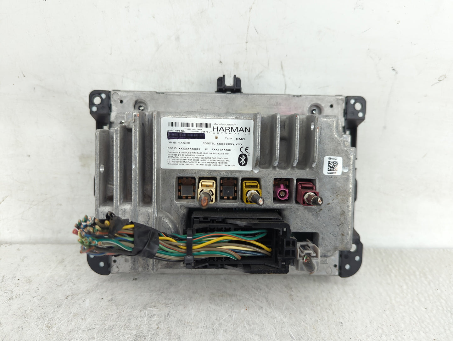 2015 Jeep Grand Cherokee Radio AM FM Cd Player Receiver Replacement P/N:68238619AF Fits OEM Used Auto Parts - Oemusedautopar