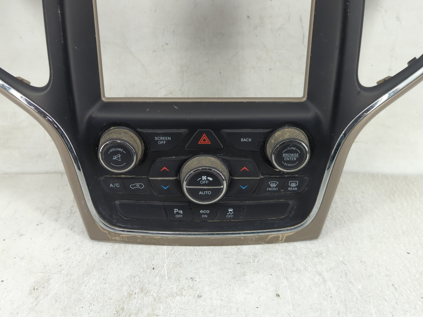 2014-2015 Jeep Grand Cherokee Climate Control Module Temperature AC/Heater Replacement P/N:P05091840AF Fits Fits 2014 2015 O