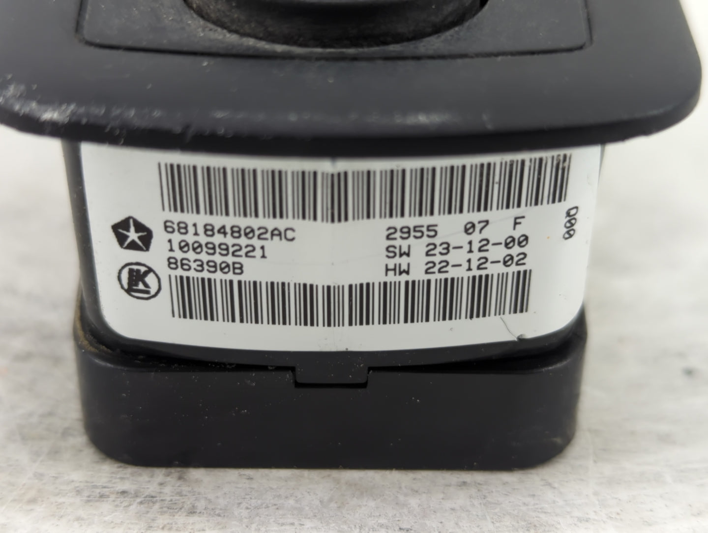 2014-2015 Jeep Grand Cherokee Master Power Window Switch Replacement Driver Side Left P/N:68184802AC Fits Fits 2014 2015 OEM