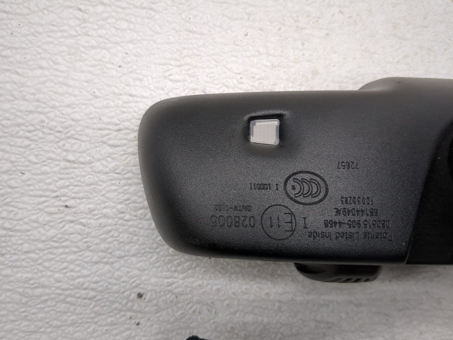 2014-2015 Jeep Grand Cherokee Interior Rear View Mirror Replacement OEM P/N:68144049AE Fits Fits 2014 2015 OEM Used Auto Par