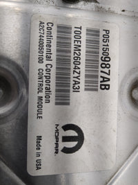 2015 Jeep Grand Cherokee PCM Engine Control Computer ECU ECM PCU OEM P/N:P05150987AB T00EM2604ZYA3I, A2C7440050100 Fits OEM 