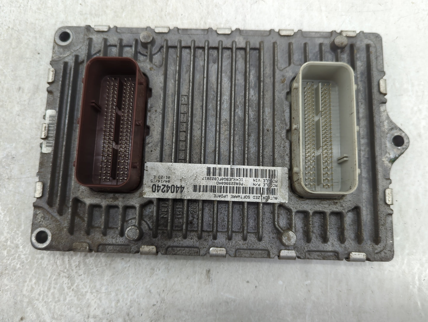 2015 Jeep Grand Cherokee PCM Engine Control Computer ECU ECM PCU OEM P/N:P05150987AB Fits OEM Used Auto Parts - Oemusedautop