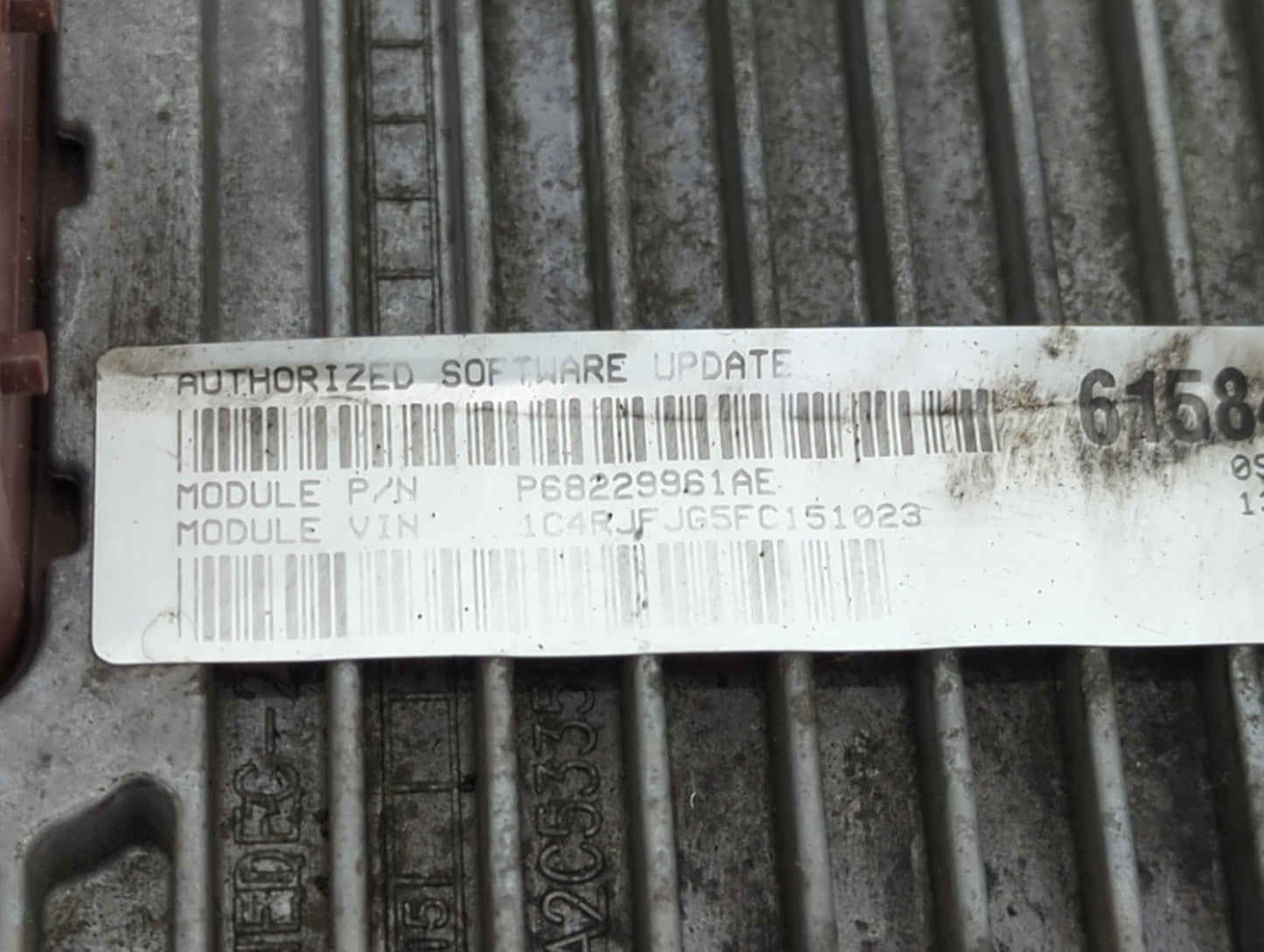 2015 Jeep Grand Cherokee PCM Engine Control Computer ECU ECM PCU OEM P/N:P68229961AE P05150987AB, T00EM254SBKDDV, A2C7440501
