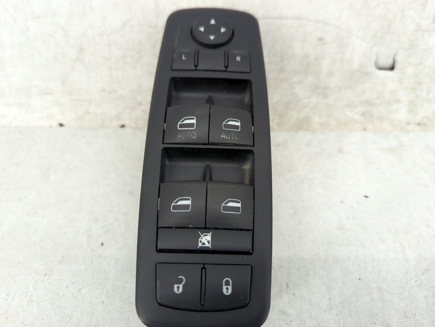 2014-2015 Jeep Grand Cherokee Master Power Window Switch Replacement Driver Side Left Fits Fits 2014 2015 OEM Used Auto Part