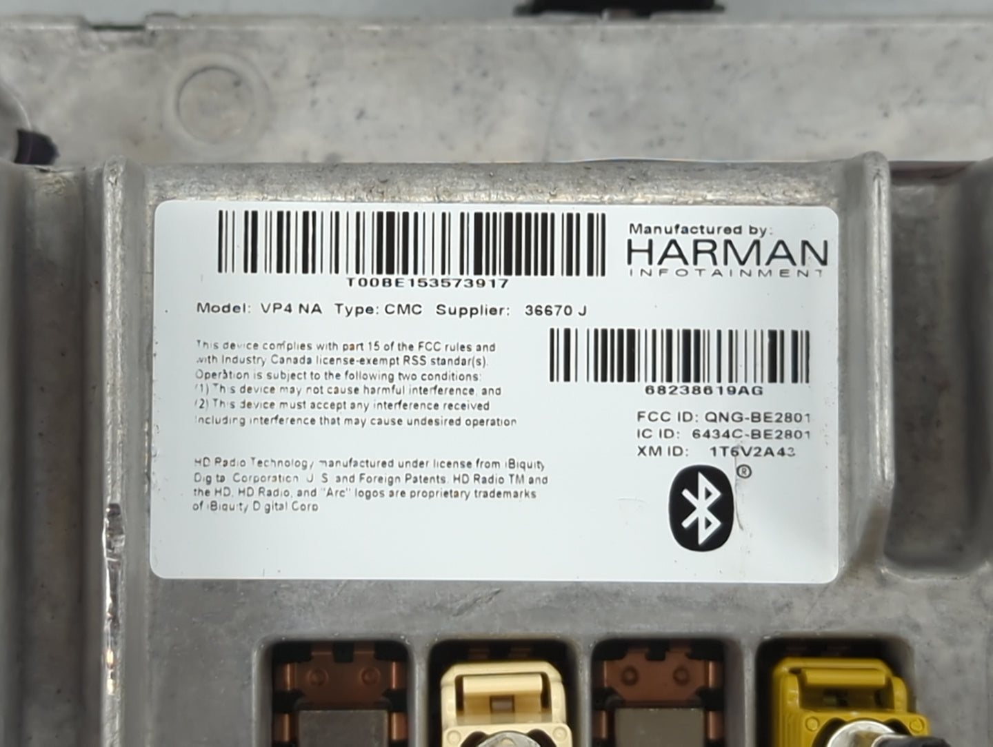 2015 Jeep Grand Cherokee Information Display Screen 1463574 - Oemusedautoparts1.com