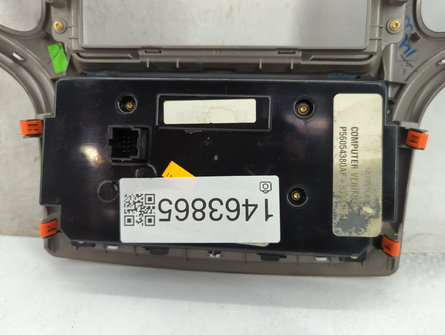 2014-2015 Jeep Grand Cherokee Climate Control Module Temperature AC/Heater Replacement P/N:P56054380AF Fits Fits 2014 2015 O