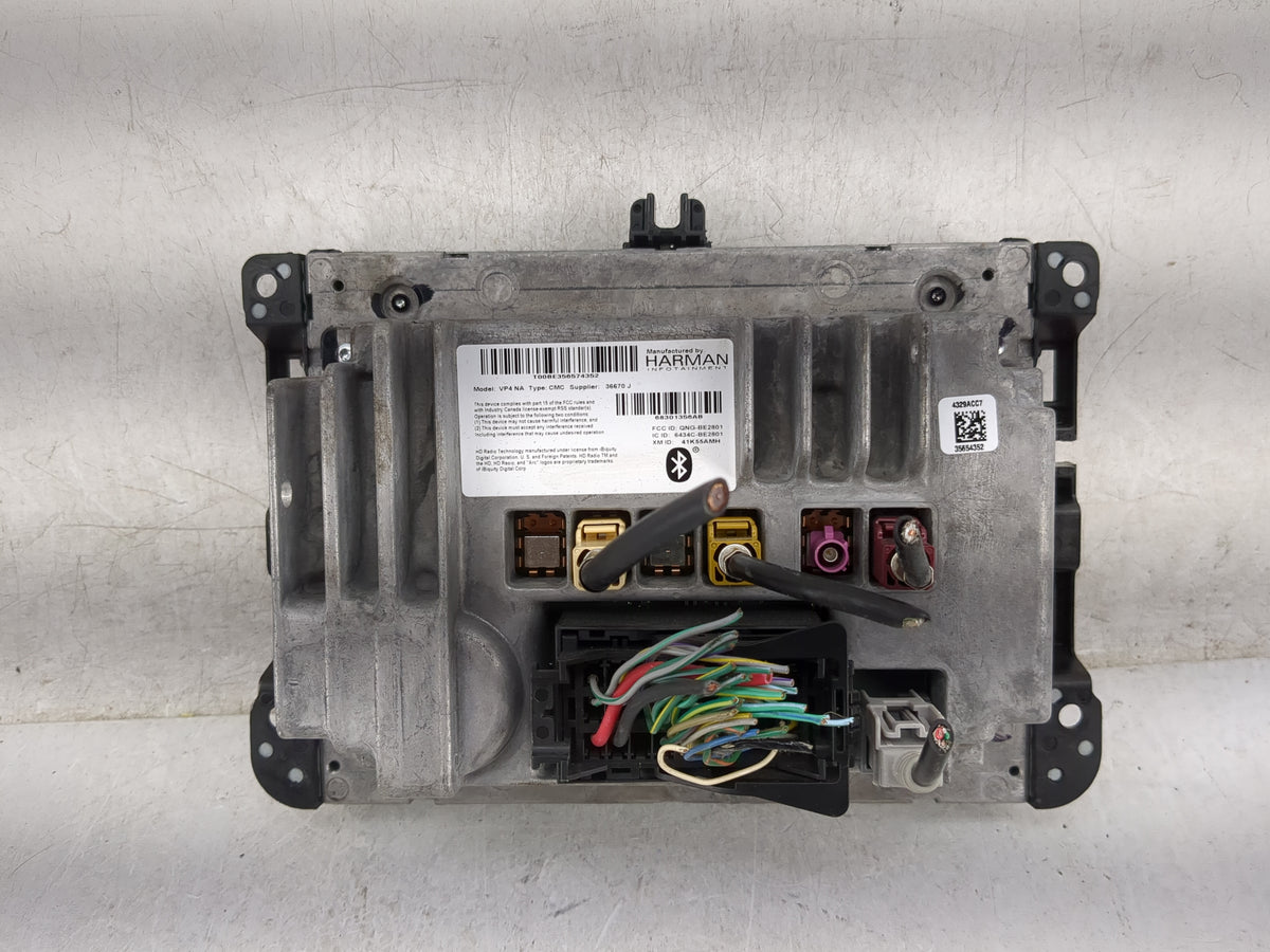 2015 Jeep Grand Cherokee Information Radio Display Screen 1468863 - Oemusedautoparts1.com