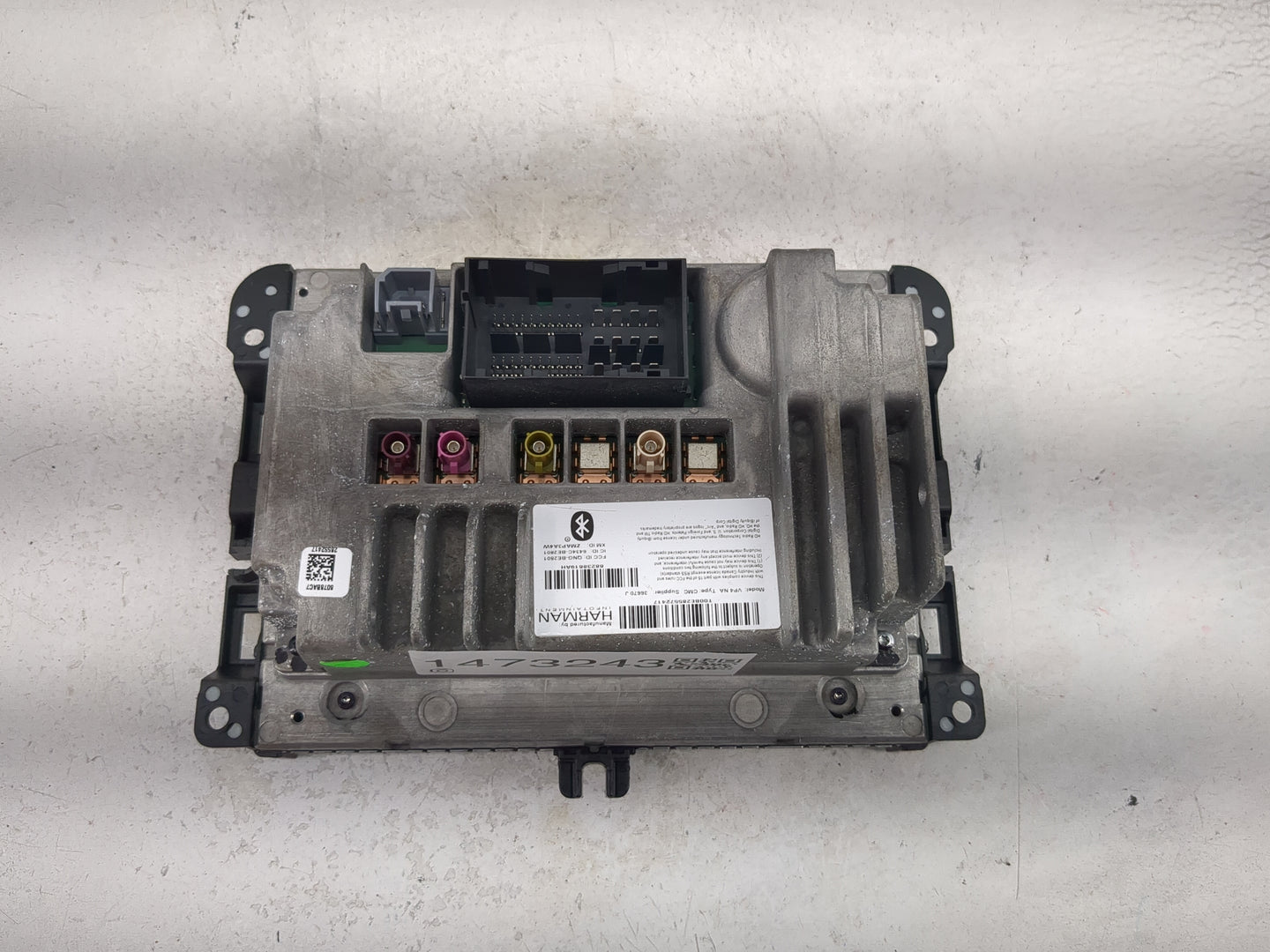 2015 Jeep Grand Cherokee Radio AM FM Cd Player Receiver Replacement P/N:68238619AH QNG-BE2801, 6434C-BE2801, T00BE285572417 