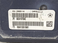 2015 Jeep Grand Cherokee Anti-Lock Brake ABS Pump Module Actuator OEM P/N:68241676AC P68241676AC, 229222-141 Fits OEM Used A