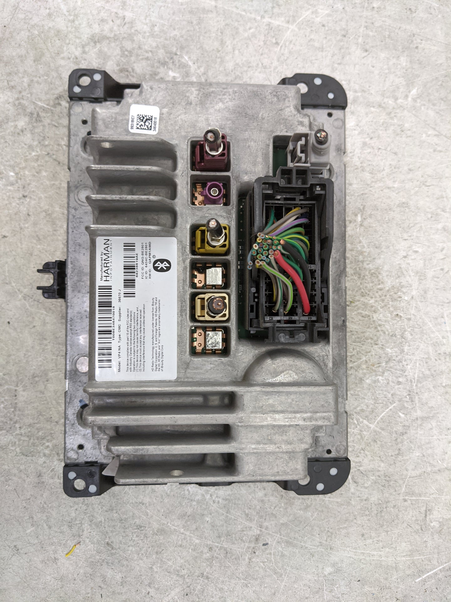 2015 Jeep Grand Cherokee Radio AM FM Cd Player Receiver Replacement P/N:T00BE3464700018 36670J, QNG-BE2801, 6434C-BE2801 Fit