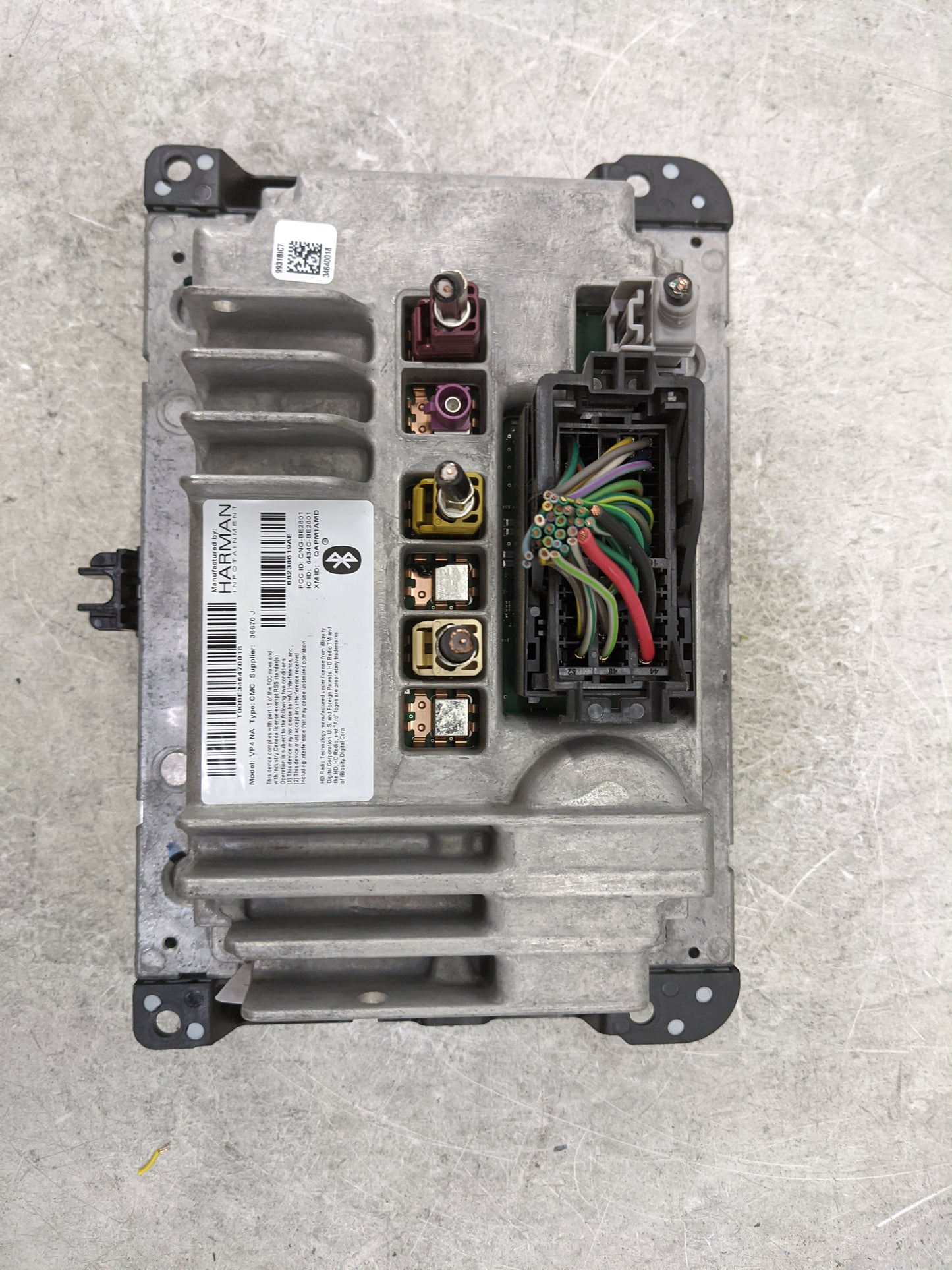 2015 Jeep Grand Cherokee Radio AM FM Cd Player Receiver Replacement P/N:T00BE3464700018 36670J, QNG-BE2801, 6434C-BE2801 Fit