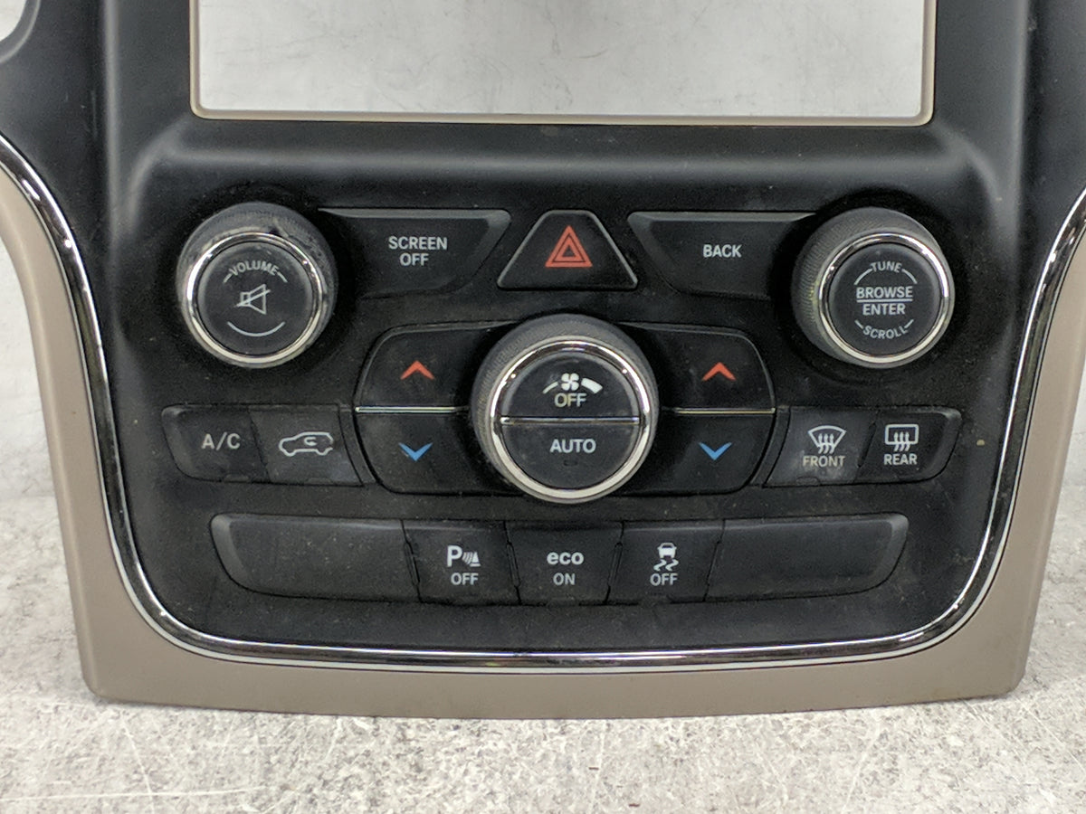 2014-2015 Jeep Grand Cherokee Climate Control Module Temperature AC/Heater Replacement P/N:P05091840AF 52951303 Fits OEM Use