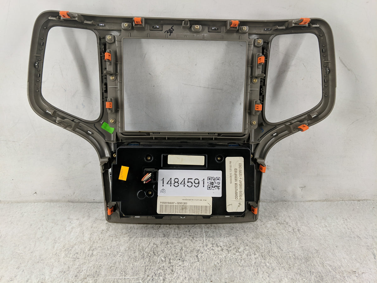 2014-2015 Jeep Grand Cherokee Climate Control Module Temperature AC/Heater Replacement P/N:P05091840AF 52951303 Fits OEM Use