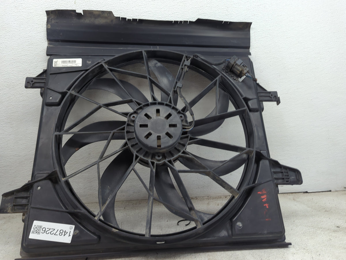 2011-2022 Jeep Grand Cherokee Electric Radiator Cooling Fan Motor Assembly P/N:55037992AD T992AD18059372 Fits OEM Used Auto 