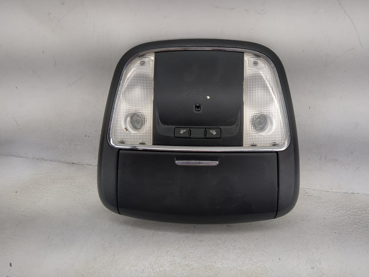 2011-2015 Jeep Grand Cherokee Overhead Roof Console Black 1492645 - Oemusedautoparts1.com