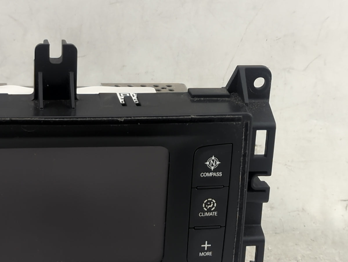 2015 Jeep Grand Cherokee Information Radio Display Screen 1494933 - Oemusedautoparts1.com