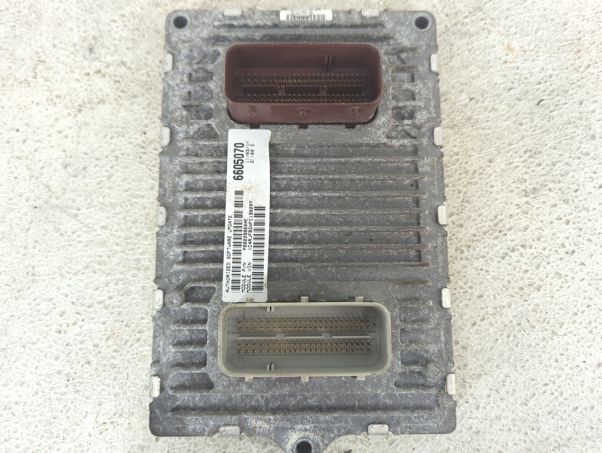 2015 Jeep Grand Cherokee PCM Engine Control Computer ECU ECM PCU OEM P/N:P05150987AB P68229960AE, T00EM2955BR41Z Fits OEM Us