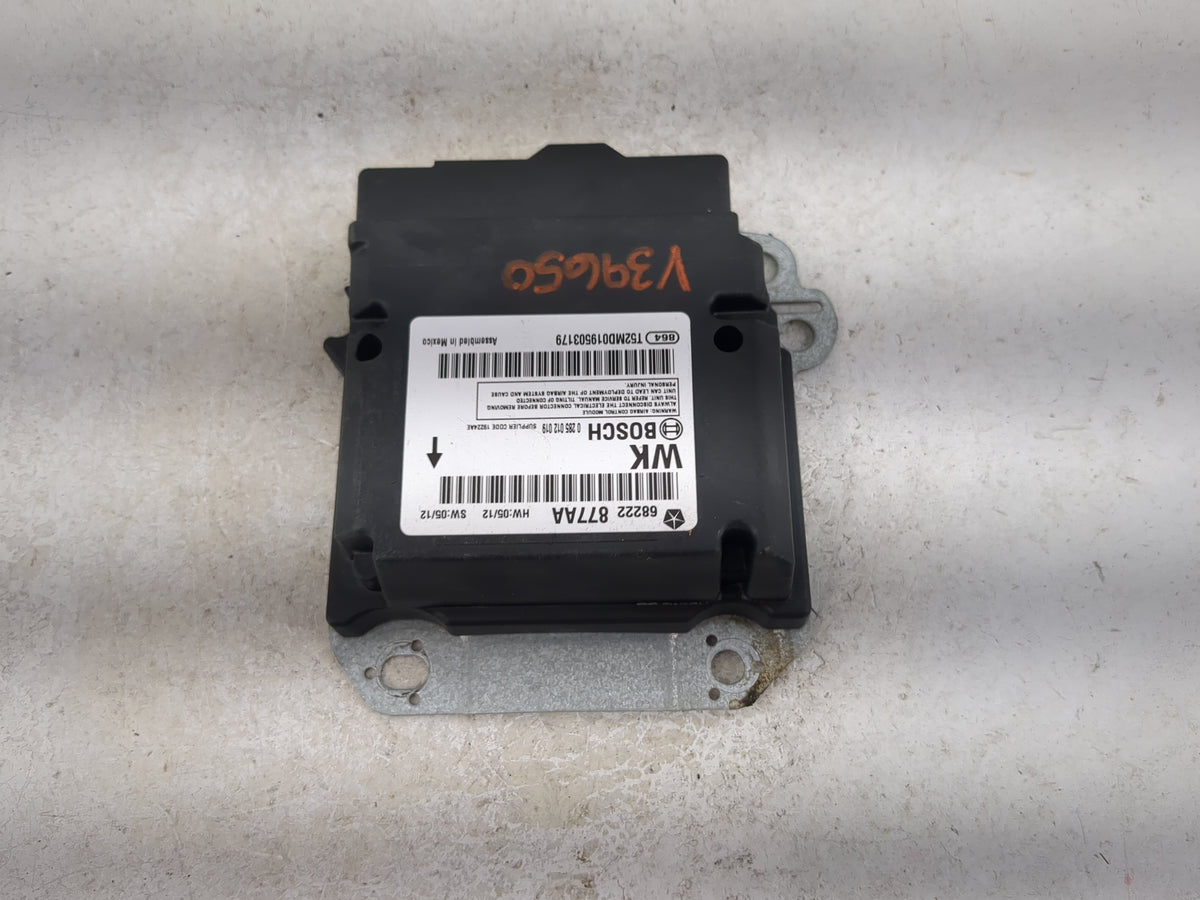 2014-2015 Jeep Grand Cherokee Safety Restraint Srs Airbag Control Module - Oemusedautoparts1.com