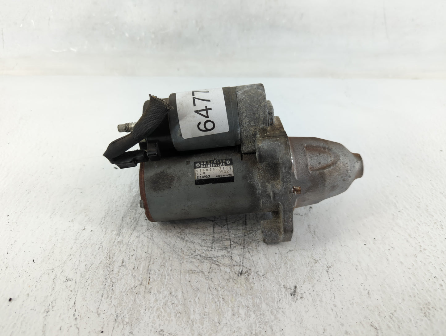 2013-2015 Jeep Grand Cherokee Car Starter Motor Solenoid OEM P/N:04801852AB 428000-7210 Fits Fits 2011 2012 2013 2014 2015 2