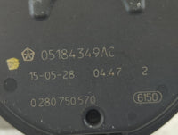 2011-2022 Jeep Grand Cherokee Throttle Body P/N:0 280 750 570 05184349AC Fits OEM Used Auto Parts - Oemusedautoparts1.com