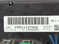 2011-2017 Jeep Patriot Climate Control Module Temperature AC/Heater Replacement P/N:P55111278AE Fits OEM Used Auto Parts - O