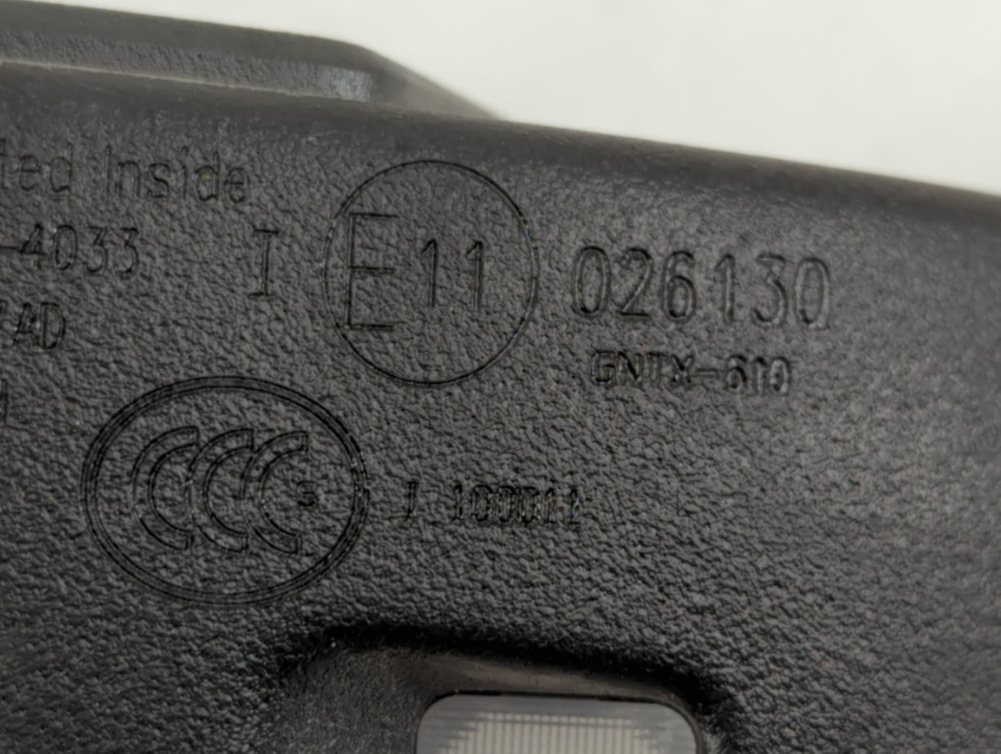 2007-2017 Jeep Patriot Interior Rear View Mirror Replacement OEM P/N:E11026130 Fits OEM Used Auto Parts - Oemusedautoparts1.